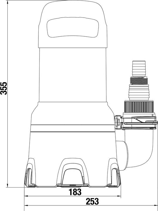 Produktbild Gardena Schmutzwasserpumpe 16000 (Schmutzwasserpumpe)