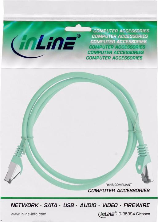 Actual product image InLine Patch cable (S/FTP, CAT8.1, 0.30 m)