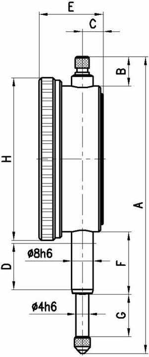 Actual product image Mahr Dial gauge MarCator (0.30 cm)