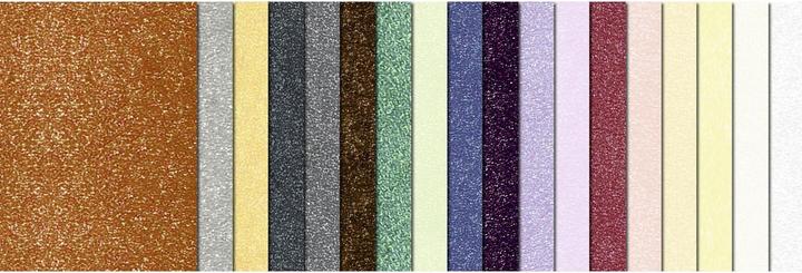 Actual product image Ursus Glitter paper 200 g/m2 (200 g/m², 18 x)