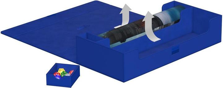 Actual product image Ultimate Guard Card Box XenoSkin Superhive 550+ Blue
