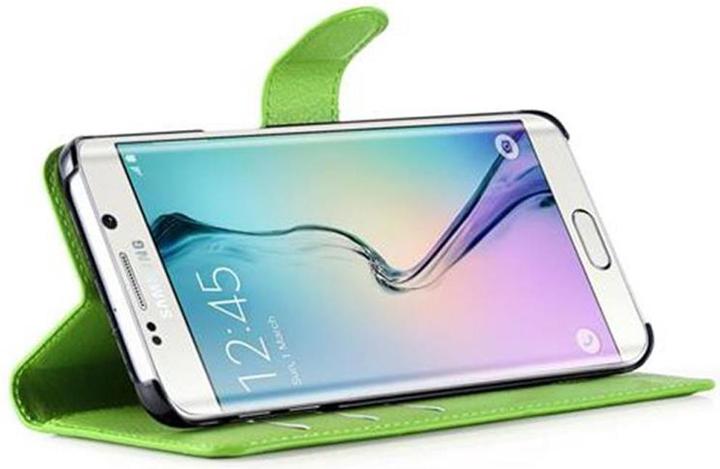 Produktbild Cadorabo Book mit Standfunktion Cover (Samsung Galaxy S6 Edge)