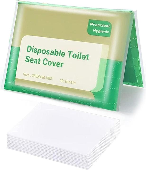 Actual product image ASMI Disposable toilet seat covers