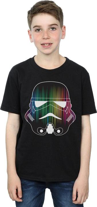 Actual product image Star Wars Boys Stormtrooper Vertical Lights T-Shirt (140, 146)