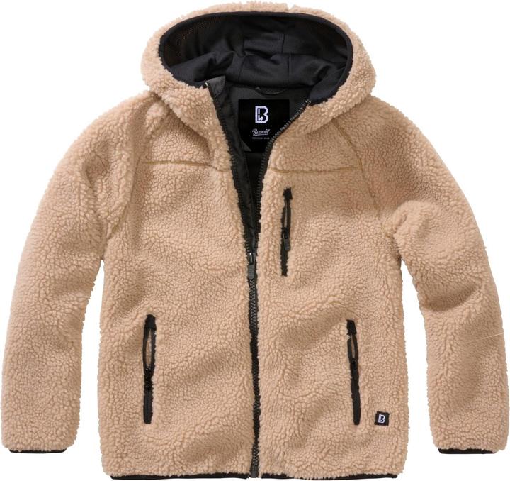 Brandit Kids Teddyfleecejacket Hood - 16231 (122, 128)