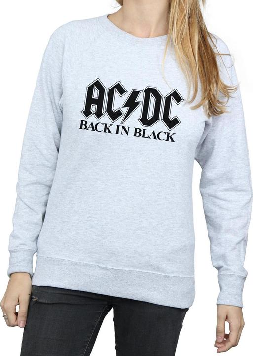 Immagine prodotto AC/DC Back in Black Logo Felpa Donna (XL)