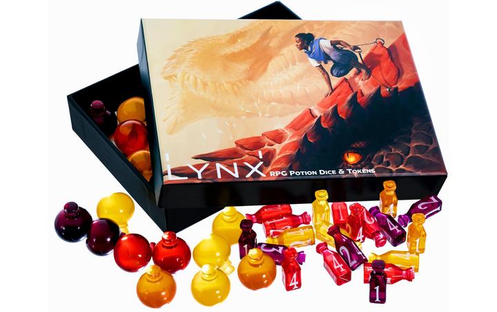 Image du produit LYNX Zubehör RPG DND Heiltränke Markierer & Würfel -EN-