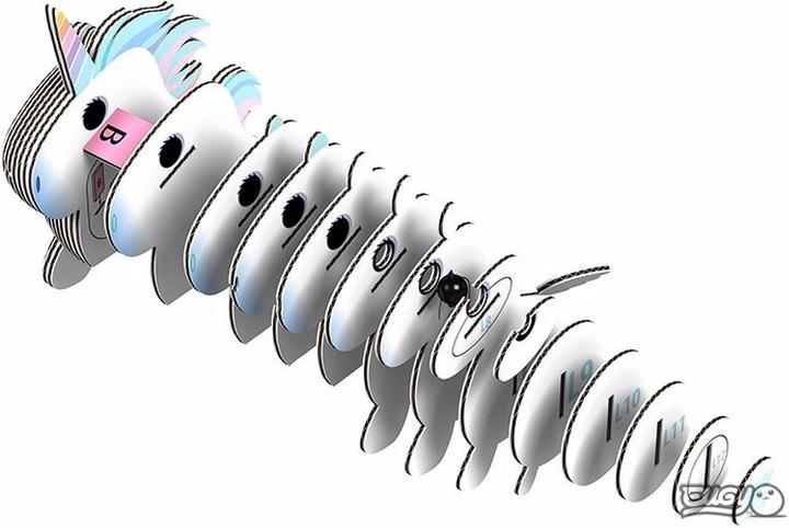 Produktbild Eugy Einhorn Sky