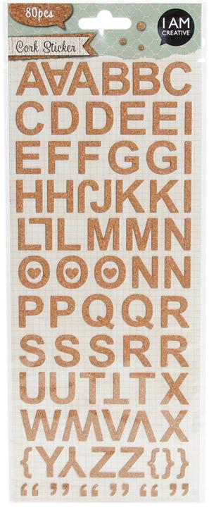 Actual product image I Am Creative Cork sticker