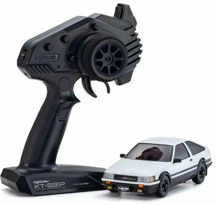 Immagine prodotto Kyosho Mini-Z MA020 Toyota Corolla Levin AE86 Bianco, ARTR, 1:27 (ARR Quasi lettura a corredo)