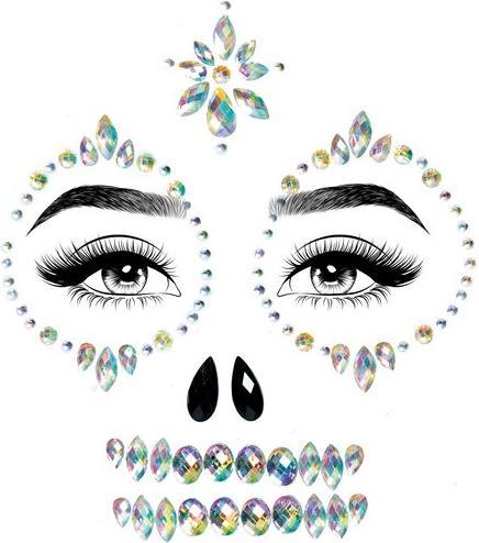 Immagine prodotto Leg Avenue Face Jewels - Skeleton