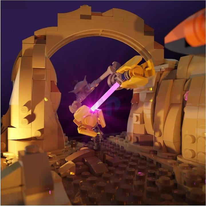 Immagine prodotto Light my bricks LMB 2.0 Kit di illuminazione a LED per LEGO® 75380 Star Wars Diorama Gara degli sgusci su Mos Espa