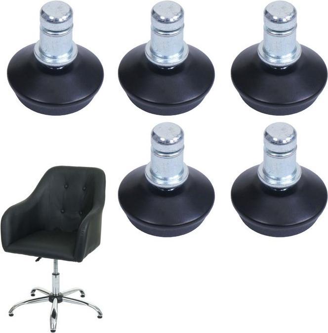 Produktbild Mendler 5er-Set Bodengleiter HWC-K74