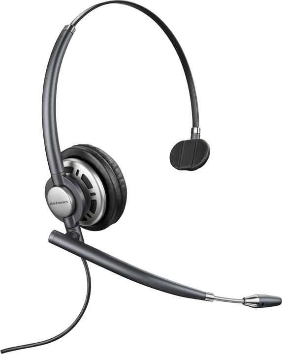 Actual product image Poly HP Micro-casque EncorePro HW710D, Avec fil, Appels/Musique, Casque, Noir (Cable, USB-A)