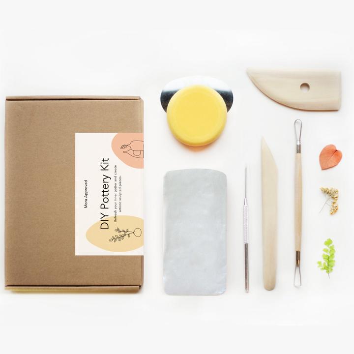Actual product image Mora Approved DIY pottery set