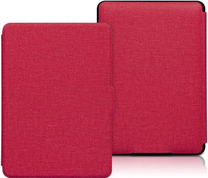 PhoneLook Fourre Étui de protection Flip Auto On & Off Rose Foncé (Kindle Paperwhite 2021)