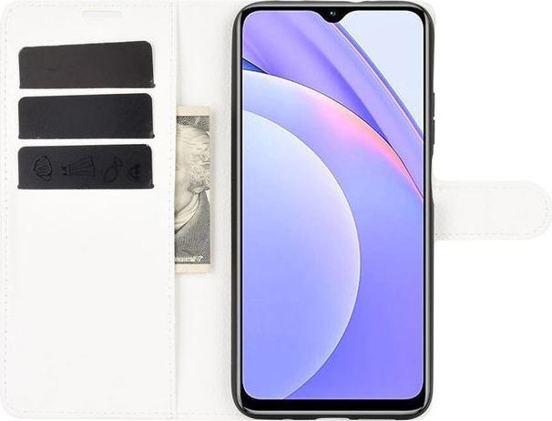 Immagine prodotto MU Classic Serie di copertine per libri in pelle Litchi (Realme 9 4G, Xiaomi Redmi 9T)
