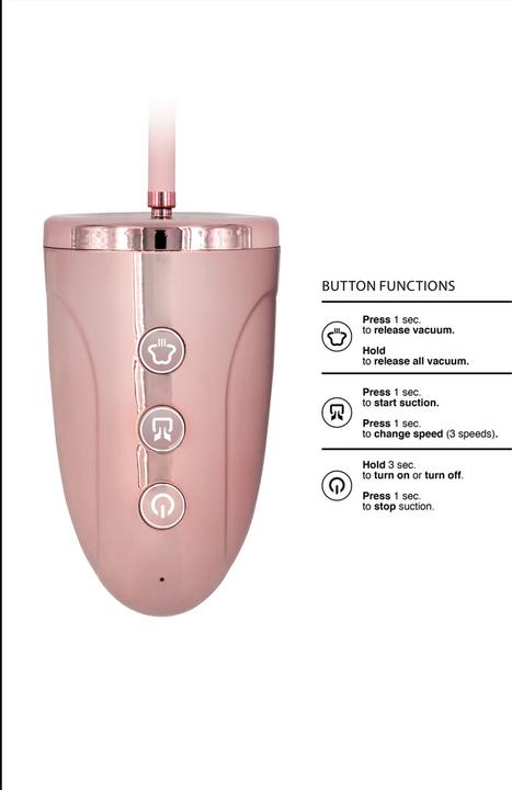 Actual product image Doc Johnson Rechargeable Pussy Pump