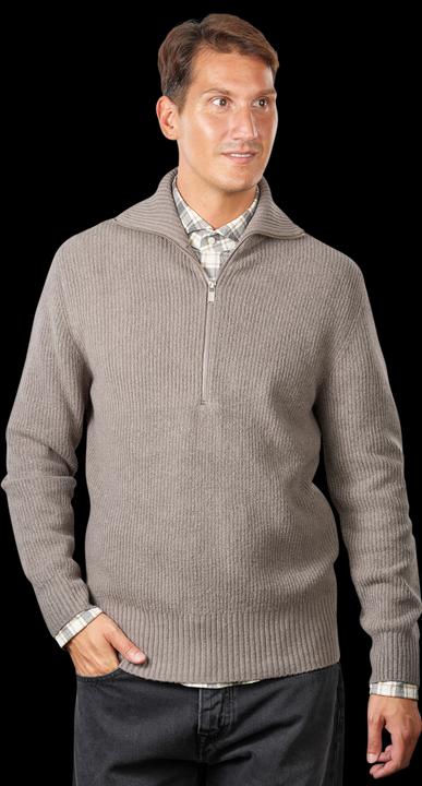 Produktbild Drykorn Knit Manuelo Pullover Half Zip Grey (L)