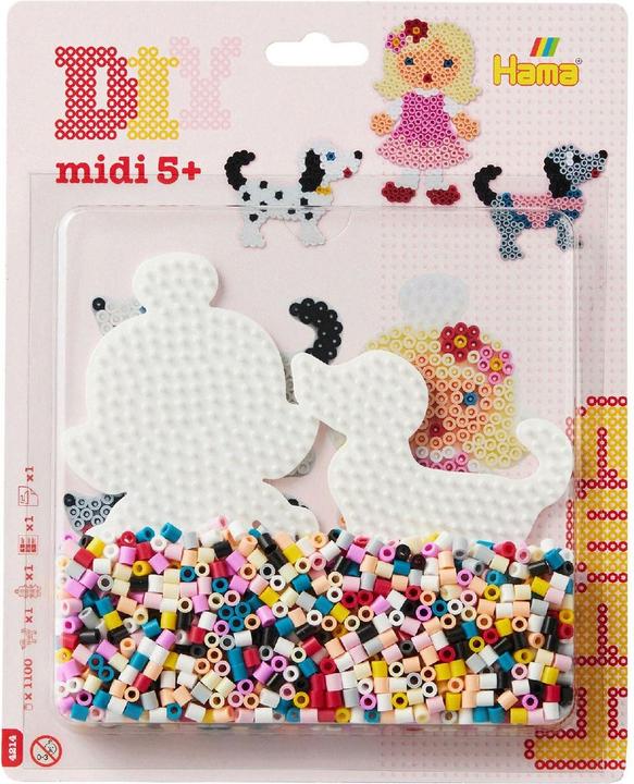 Image du produit Hama Set de perles de sécurité grand chien (1100pcs)