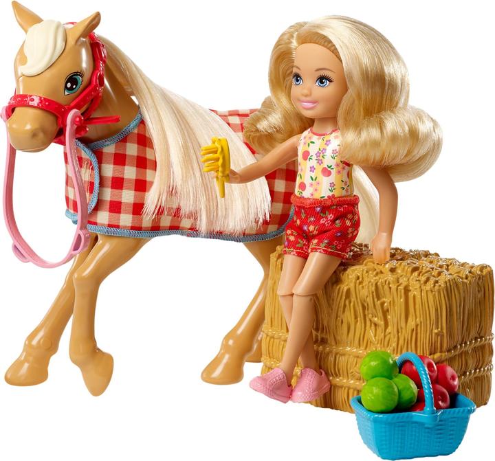 Actual product image Barbie BRB Fun on the farm Chelsea+pony