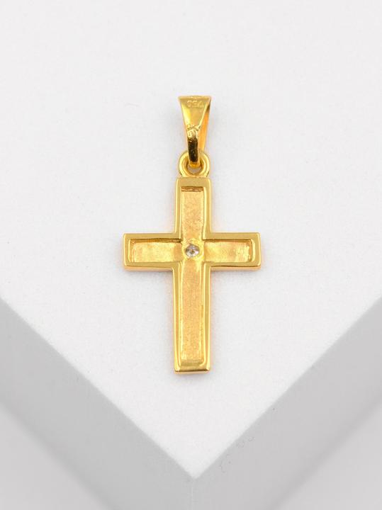 Actual product image Muau Cross (750/18K yellow gold)