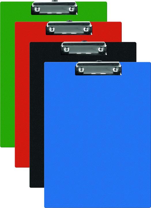 Produktbild Q-Connect Klemmbrett, PVC, A5, schwarz