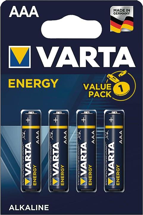 Actual product image Varta long-life power (4 pcs., AAA, 1240 mAh)