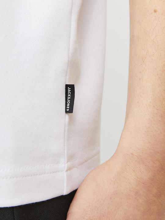 Actual product image Jack & Jones Jprblachad Branding Ss Crew Neck Tee Sn (S)