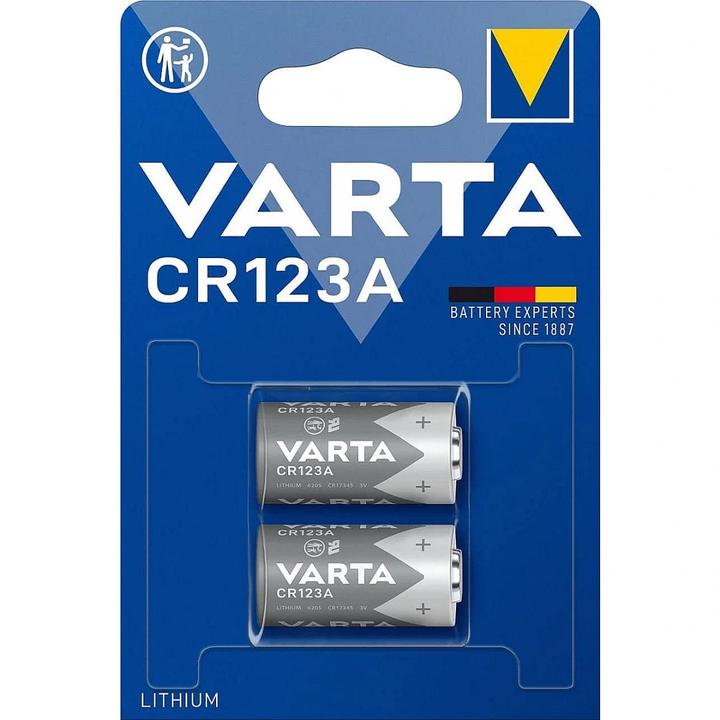 Actual product image Varta Photo Lithium (2 pcs., CR123A, 1430 mAh)
