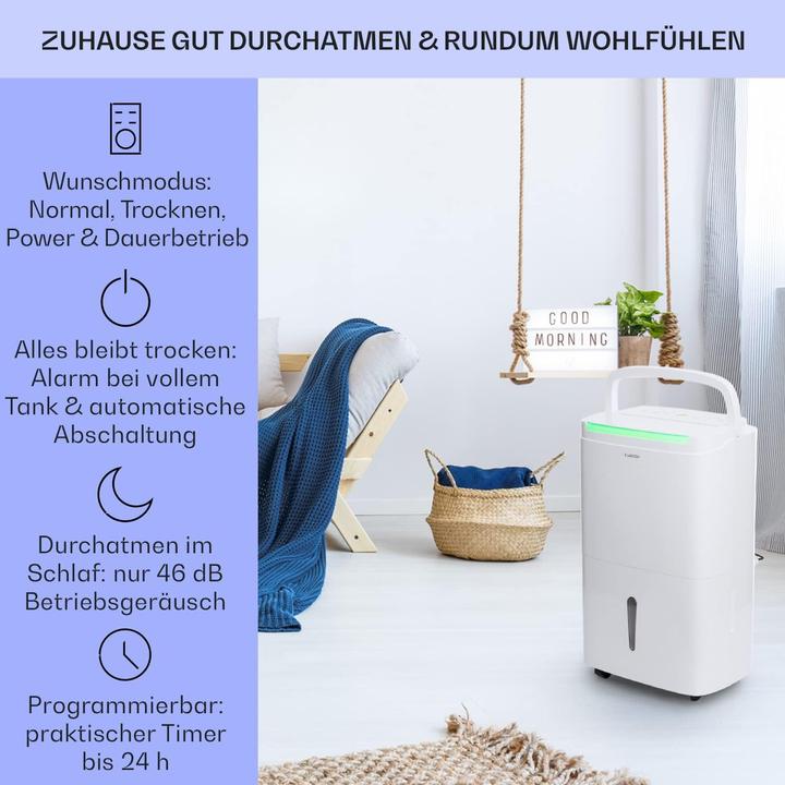 Image du produit Klarstein DryFy Connect 30 Déshumidificateur d'air (30 m², 30 l/24h)