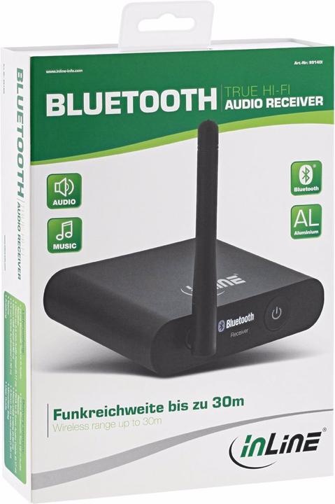 Actual product image InLine Bluetooth True Hi-Fi Audio Receiver (Receiver)