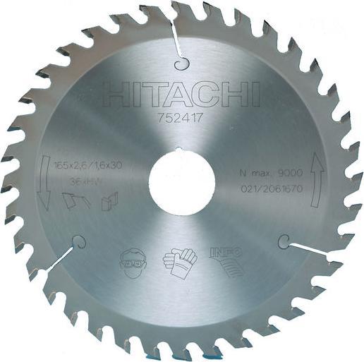 Produktbild Hikoki Kreissgeblatt Hartmetall 165x30/20 mm Z18