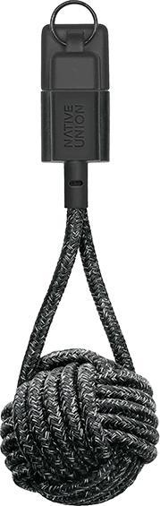 Actual product image Native Union Key Cable USB-A to Lightning Black (0.15 m, USB 2.0)