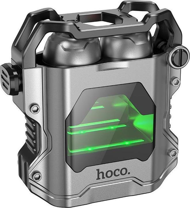 Actual product image Hoco - Wireless Earbuds (EW33) - for Gaming, TWS, Bluetooth 5.3 - Space Gray (Wireless)