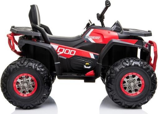 Image du produit Es-toys Véhicule pour enfants - Quad électrique pour enfants "607" 2x45W, 12V7Ah - Rouge (12 V)