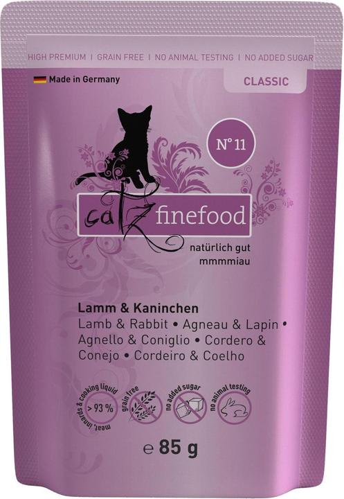 Immagine prodotto Catz Finefood No.11 Agnello e coniglio (Adulto, 1 pz., 90 g)