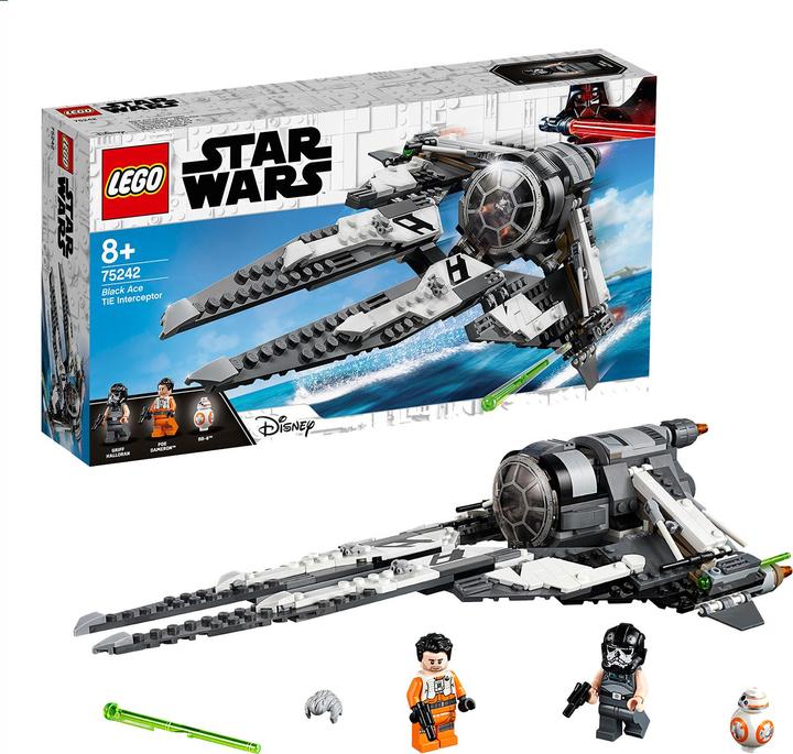 Produktbild LEGO Tie Interceptor - Allianz-Pilot (75242, LEGO Star Wars)