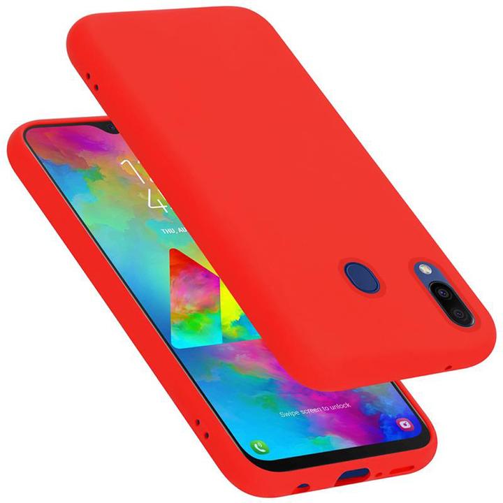 Actual product image Cadorabo TPU Liquid Silicone Case Cover (Samsung Galaxy M20)