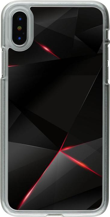 Immagine prodotto PhoneLook Copertina trasparente Linee rosse nere (Apple iPhone X, Apple iPhone XS)