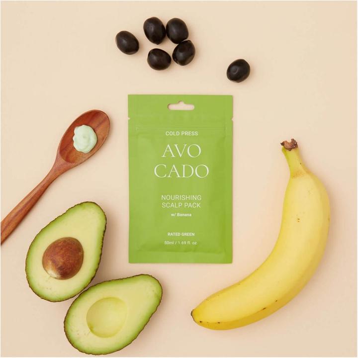 Actual product image Rated Green Cold Press Avocado Nourishing Scalp Pack (50 ml)
