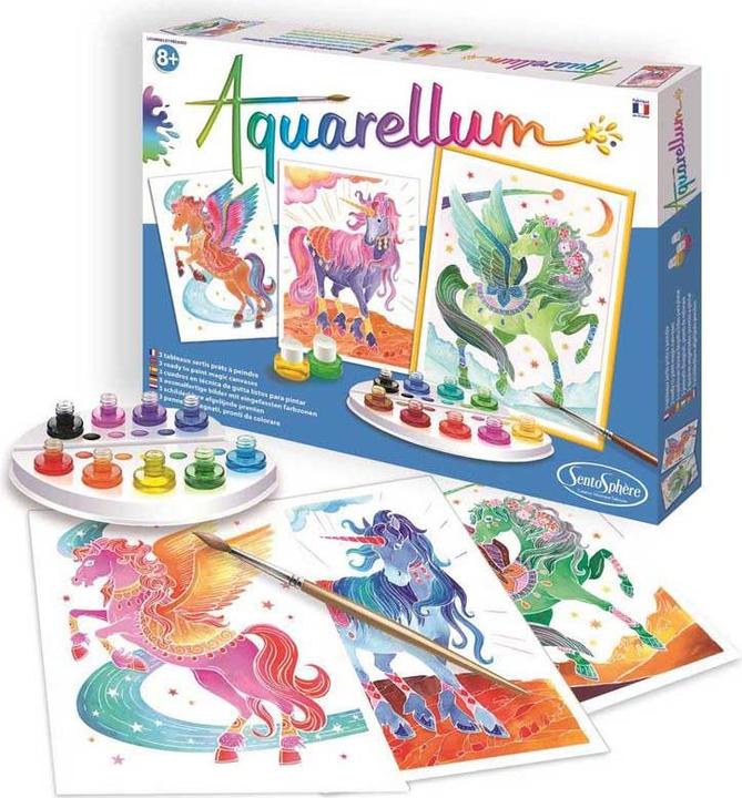 Produktbild Sentosphere Aquarellum Gm 3T Licornes Et Pegases