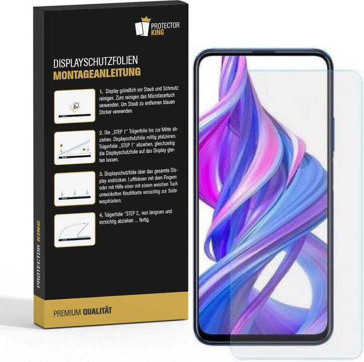 Produktbild Protectorking 2x Displayschutzfolie matt Anti-Reflex entspiegelt (2 Stück, Honor 9X)