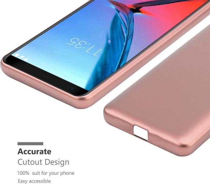 Image du produit Cadorabo Couverture métallique mate TPU (ZTE Blade V9)