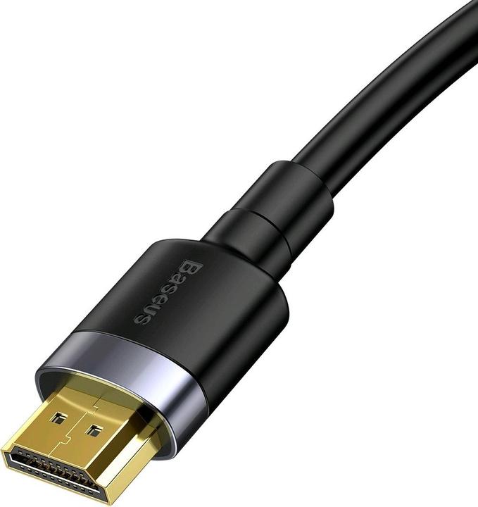 Produktbild Baseus Cafule 4KHDMI Male To 4KHDMI Male Adapter Cable 5m Black (5 m, HDMI)