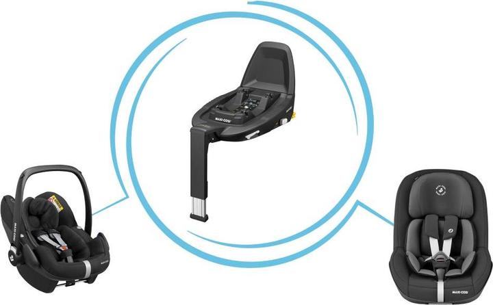 Actual product image Maxi-Cosi Reboarder 3in1 infant car seat & reboarder set from birth (Baby car seat, Reboarder, ECE R129/i-Size Standard)