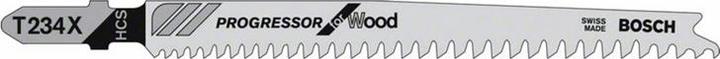 Produktbild Bosch Professional Zubehör Stichsägeblatt T 234 X Progressor for Wood, 3er-Pack
