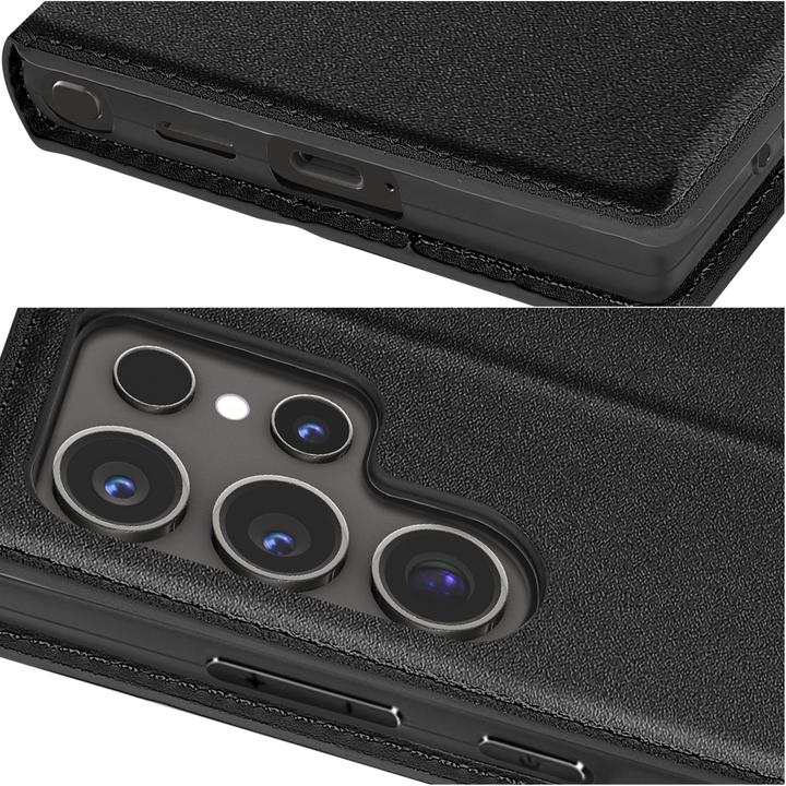 Actual product image Avizar Classic Edition, back cover with magnetic flap Series (Samsung Galaxy S24 Ultra)