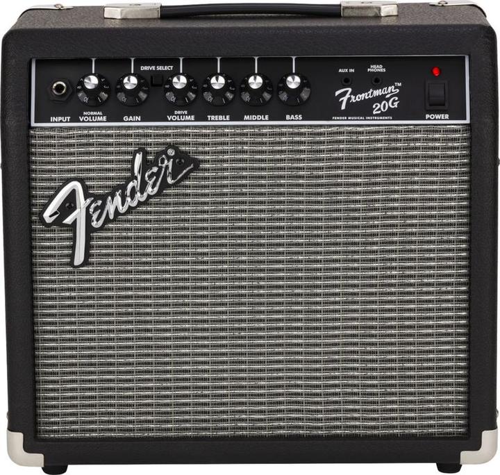 Actual product image Fender Frontman 20G 1x8 inch guitar amplifier combo (Front mudguard)