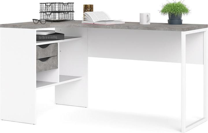 Produktbild Ebuy24 Schreibtisch Plus (77 x 145 x 81 cm)